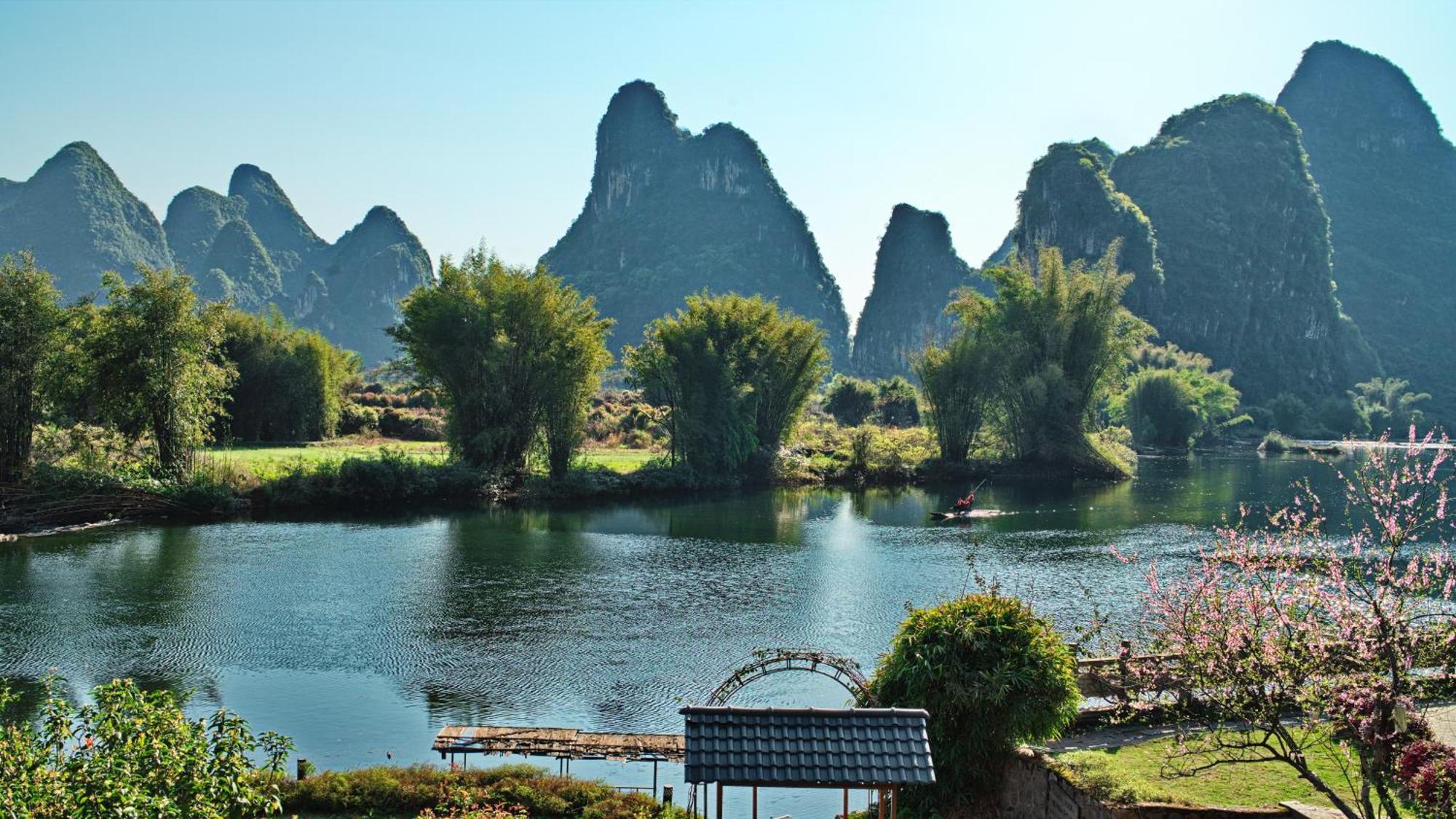 Yangshuo Mountain Retreat Hotell Eksteriør bilde
