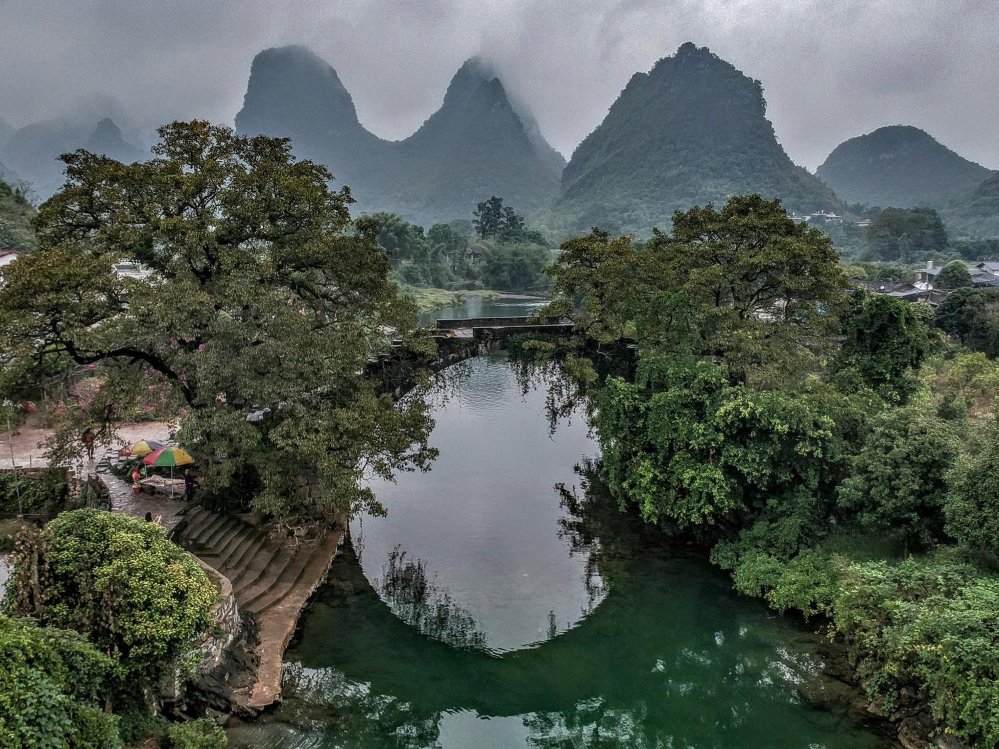 Yangshuo Mountain Retreat Hotell Eksteriør bilde