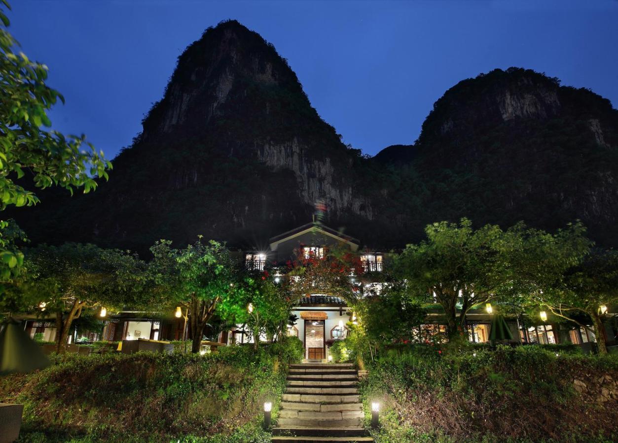 Yangshuo Mountain Retreat Hotell Eksteriør bilde